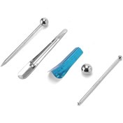 Resim Springsun 5'li Paslanmaz Çelik Derz Dolgu Alet Seti - Fayans Ve Seramik İçin Profesyonel Çözüm 