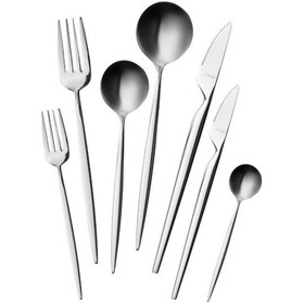 Resim Aryıldız Porto Clasıc 84 Parça Çatal Kaşık Bıçak Takımı Gümüş 
