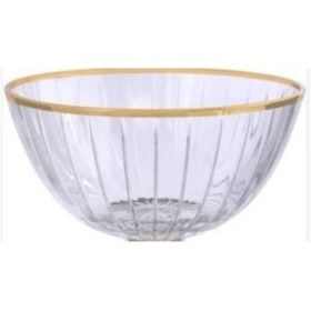 Resim Decorium Cam Kase 13,5 Cm Accademıa Altın M04012 