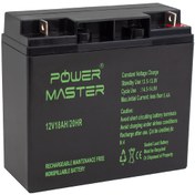 Resim Akü 12 V 18 Amper Powermaster 181 x 76 x 167 MM 