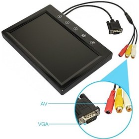 Resim 9 İnç Vga Çıkışlı Araç Monitörü 