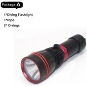 Resim 1000 Lümen Led Dalış El Feneri Taktik Su Geçirmez Işık 100 M 