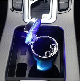 Resim Ufak Tefek Şeyler MINI MINI JOHN COOPER WORKS GP 2.0 306 Araca Uygun Rgb 7 Renkli Led Işıklı Araç İçi Küllük 