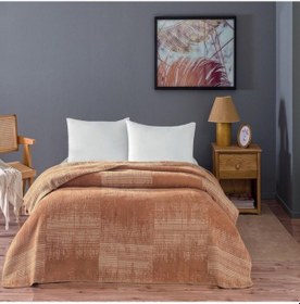 Resim Taç Ziggy Pamuk Tek Kişilik Battaniye Taba Taba 