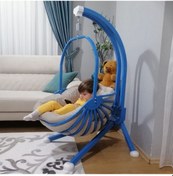 Resim Murtiko Çocuk Salıncağı Çelik Gövdeli Lüks Minderli Hamak Modeli 