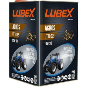 Resim Lubex Agros Utto 82 Çok Amaçlı Traktör Şanzıman Yağı 15 KG 