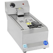 Resim HİMAKSAN Endüstriyel 2500 Watt Tekli 3 Lt Elektrikli Fritöz HMK-FE3 