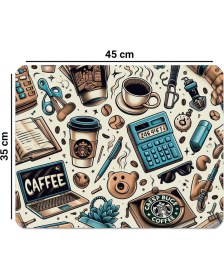 Resim Valerine Life Kahve Makinesi Matı Su Geçirmez Kaymaz Yıkanabilir Çaycı, Çay Espresso Makinesi Pad 35X45CM 27240108 