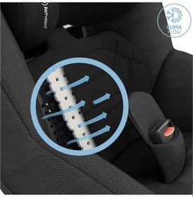 Resim Maxi-cosi Pearl 360 Slidetech 0-18 Kg Bebek Oto Koltuğu Authentic Black 
