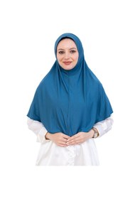 Resim Modish Group Tek Parça Hazır Başörtüsü Türban Şal Kolay Takılan Uzun Şal Viskon Turkuaz 