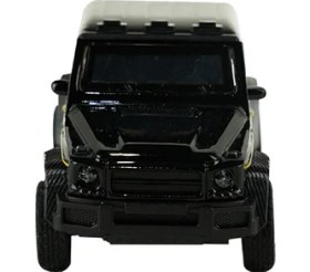 Resim Die Cast 1:32 Sesli ve Işıklı Çek Bırak 4x4 Kamyonet Siyah 