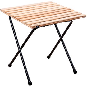 Resim Argeus Ahşap Katlanır Kamp Masası 