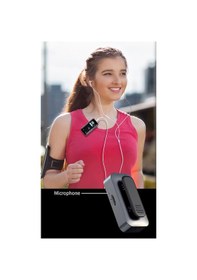 Resim M20 2 Si 1 Arada Bluetooth 5.4 Transmitter Ses Alıcı & Verici 3.5mm Aux, Micro Sd Kart Çalar, Led Ekranlı Kablosuz Adaptör, Dahili Pil, Araba, Tv, Pc & Hoparlör İçin Stereo Müzik Aktarıcı 
