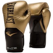 Resim Everlast Pro Style Elite Glove Siyah Boks Eğitim Eldiveni 12 Oz 870272-70 Everlast