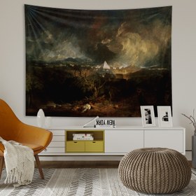 Resim The Fifth Plague of Egypt Niche Duvar Örtüsü - 60 cm x 90 cm 