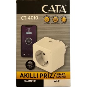 Resim Cata CT-4010 Wifi Üzerinden Kontrol Edilebilen Akıllı Priz 