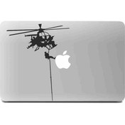 Resim Macbook Helikopter Sticker 