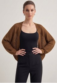 Resim Neden Tekstil Premium Ajurlu İnce Triko Bolero Hırka 