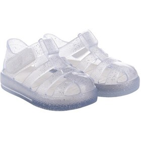 Resim İgor Star Glitter Kız Çocuk Sandalet S10265-209 - Simli Beyaz 