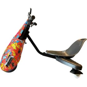 Resim Citymate Drift Car Bluetooth Hoparlörlü Graffiti Desenli Drift Scooter 