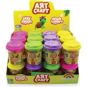 Resim Oyuncak Küçük Kova 5 Renk 100 Gr Oyun Hamuru 