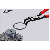 Resim Knipex 19x60mm Dış Segman Pensi 46 21 A21 