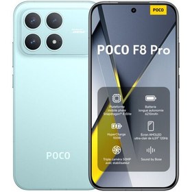 Resim Xiaomi Poco F8 Pro YD | 512 GB 12 GB Mavi 
