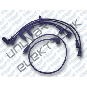 Resim Buji + Bobin Kablosu Takim Fiat Tempra Tipo Karburatorlu 504624795 