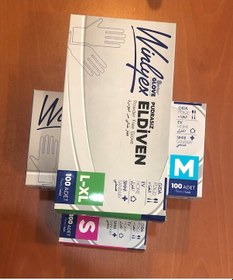 Resim Reflex Winlyex Pudrasız Beyaz Vinil Eldiven 100'lü 