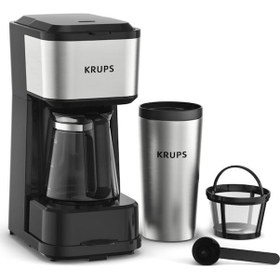 Resim Krups 1510002513 3'ü 1 Arada Filtre Kahve Makinesi 