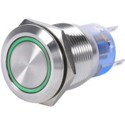 Resim Yongtao 19mm Yeşil Led Self-locking Tip 