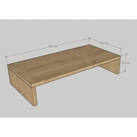 Resim Emkawood Marry Laptop Standı Ekran Yükseltici 