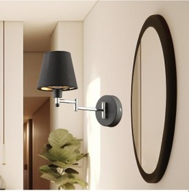 Resim Lona Krom Tasarım Salon Koridor Salon Aplik Sarı 