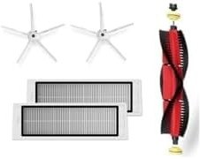 Resim S5 Max- Beyaz Robot Süpürge 5'li Yedek Parça Seti 