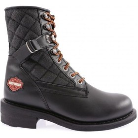 Resim Harley Davidson 025m100031 New Worker Erkek Bot Black Deri 