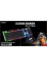 Resim Concord C-56rgb Led Işıklı Klavye Mouse Seti 