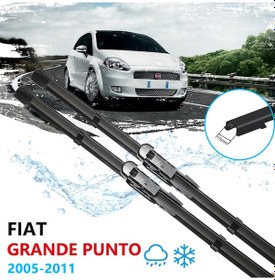 Resim Fiat Grande Punto Ön Cam Muz Silecek Takımı 2005-2011 