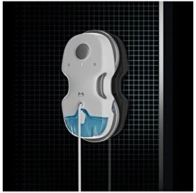 Resim Xiaomi C7 Cam Silme Robotu Distribütör Garantili Yer Silme Özelliği ile 10 mm Aşılabilir Engel 