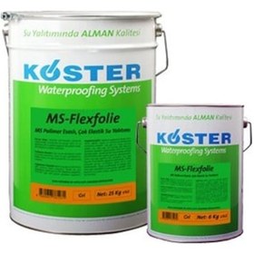 Resim Köster Ms-Flexfolie Ms Polimer Esaslı Çok Elastik Su Yalıtım 6 Kğ 
