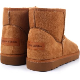 Resim Pierre Cardin 52127 Kadın Ugg Bot Modeli Süet Dış Malzeme Orta Topuklu Şık Tasarım 