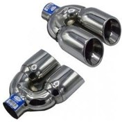 Resim Universal Krom Egzoz Ucu Çiftli Açılı Çıkış 90 110 800-028 