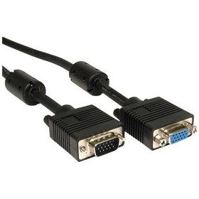 Resim Vga Uzatma Kablosu 5 Mt Erkek-Dişi Monitör Kablosu 