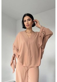 Resim Defymoda Bej İkili Takım Bej 