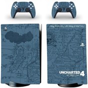 Resim cosy home gift Uncharted A Thief End Playstation 5 Standart Disk Edition Sticker Kaplama Seti 