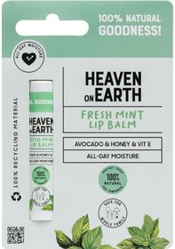 Resim Heaven On Earth %100 Doğal Ve Organik İçerikli Lip Balm 5 Gr - Fresh Mint 