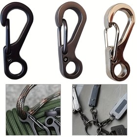 Resim 5/10/20 adet Dayanıklı Mini Açık Tokalar, Kamp, Yürüyüş için - Bahar Sırt Çantası Anahtarlık, Sırt Çantası Aksesuarları, Açık Hava Tutkunları için En İyi Seçim, Pratik Hediyeler 