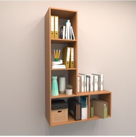 Resim Rafkestir Atlas Duvar Raf Set Bambu ( Mat ) 