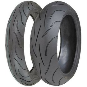 Resim Michelin Pilot Power 2Ct Cfmoto NK 250 110/70ZR17 ve 150/60ZR17 Motosiklet Ön-Arka Takım Lastiği 
