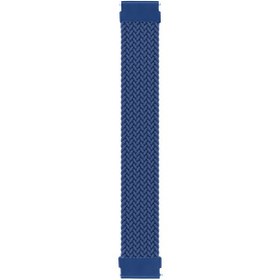 Resim Microsonic Amazfit Gts 4 Mini Kordon, (medium Size, 155mm) Braided Solo Loop Band Lacivert 