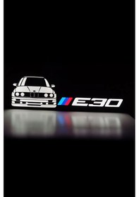 Resim Bmw E30 Tasarımlı Gece Lambası Çok Renkli 